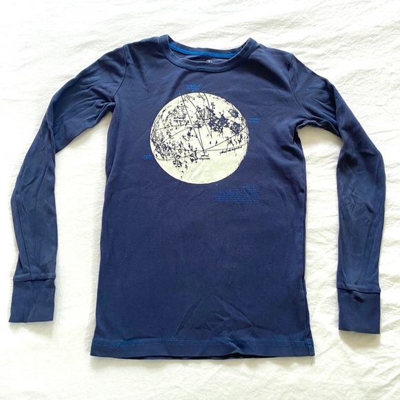 Lands’ End kids glow in the dark shirt, size 14 - Picture 2 of 4